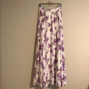 Windsor Purple Maxi Skirt
